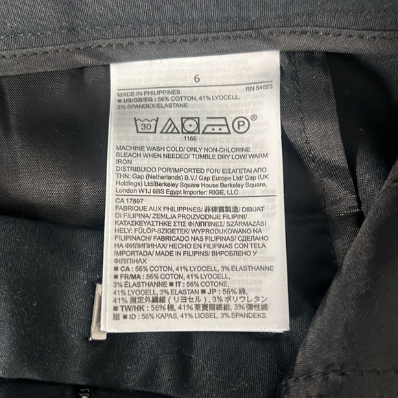 Banana Republic Cropped Wide Leg Trouser Size 6 - Picture 4 of 8